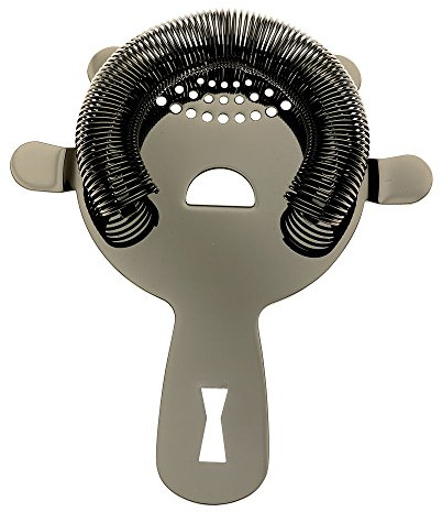 Barfly M37071BK Bar Strainer, 18-8 Stainless Steel, Gun Metal Black