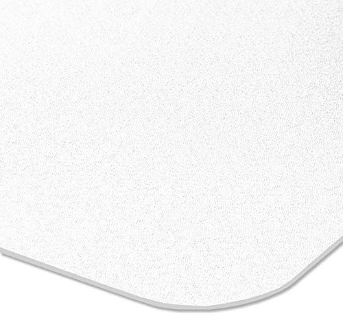 etm® Bürostuhlunterlage - 120x75 cm - transparente Bodenschutzmatte für Laminat, Parkett, Fliesen und Hartböden