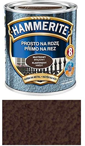 Hammerite Peinture de protection en métal anti-rouille 0,7 l, marron