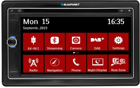 Blaupunkt Las Vegas 690 DAB mit Truck/Camper-Navigation, 2-DIN Car-Multimedia, 6,75 Zoll Touchscreen, DAB+, Bluetooth, CD/DVD, 2xUSB, Freisprecheinrichtung, SD, Rückfahrkamera, 180 Watt