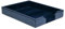 Dacasso Letter Tray, Bonded Leather, Navy Blue, 14 x 11 x 2