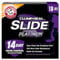 Arm Hammer SLIDE Platinum Multi-Cat Easy Clean-Up Clumping Cat Litter, 14 Days of Odor Control 18 lb