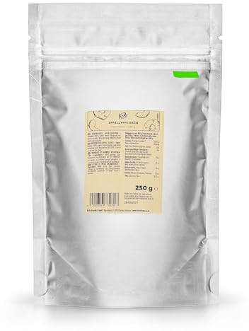 KoRo - Gefriergetrocknete Apfelstücke 500 g - 100 % Apfel ungeschwefelt - Ohne Zuckerzusatz - Ohne Farb-, Geschmacks- und Konservierungsstoffe - Süß-säuerlicher Geschmack - Vegan
