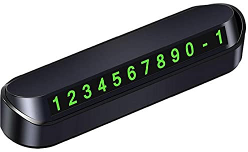 Froiny Temporary Auto-parken-Karte Telefonnummer Karte Kennzeichen Telefonnummer Parkplätze Car-Styling Automobilzubehör