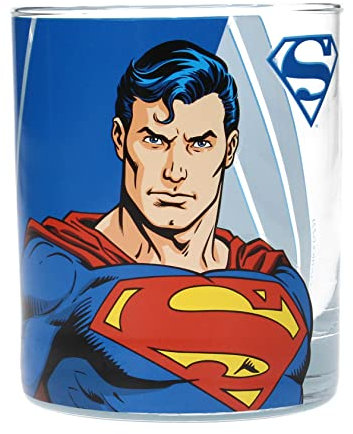 SD Toys - Verre Cristal DC - Superman 370ml - 8435450252853