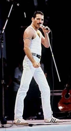 Blue Throat Trident Collection Freddie Mercury – Queen Rock Band Poster, 30,5 x 45,7 cm