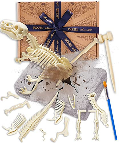 Jaques of London Dinosaur Toys - Boys' Dinosaur Fossil Dig Kit with Excavation Tools