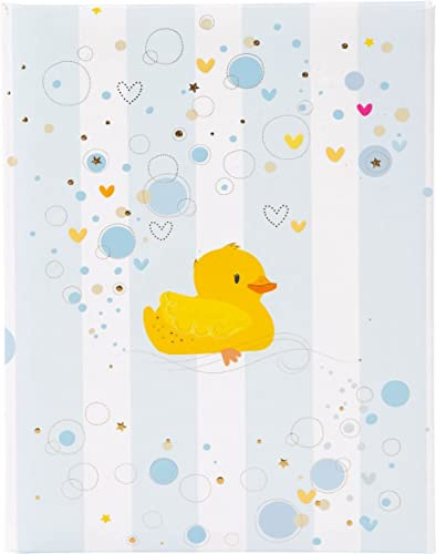 goldbuch Babytagebuch Kunstdruckeinband 21x28 cm Blau Rubber Duck Boy