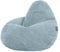 Icon Dalton Sitzsack Kinder, Hellblau, Flauschiger Cord Stoff, Sitzsack Cord mit Füllung, Bequemer Kinder Gaming Sessel, Kuschelsessel, Lese Sessel, Schlafzimmer, Kinderzimmer, Spielzimmer