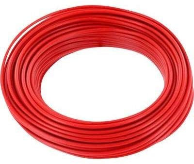 BELI-BECO D105/10 Kabel - Kupferdraht 1 x 0,2 mm² (1x0,50mm) - 10 m Ring (Rot)