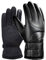 TOEECY Handschuhe Herren Faux Leder Winterhandschuhe Touchscreen Thermo Winter Warme Handschuhe Wasserdicht Fahrradhandschuhe Outdoor Fäustlinge Gloves (Schwarz)
