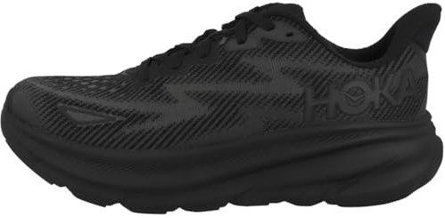 HOKA One One 1127896-BBLC W Clifton 9 Donna, Black/Black EU 38