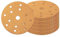 GZKTY Schleifpapier 150mm klett, Klett-Schleifscheiben, 50 Stück, 15 Loch, Körnung 60/80/120/180/320, für Exzenterschleifer