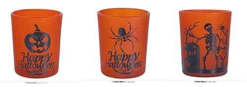 FIESTAS GUIRCA Vasos de Halloween (juego de 3 piezas)