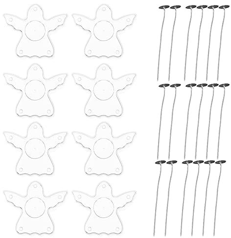 HAPINARY DIY Zubehör 1 Satz Diy-kerzen-pc-box Dochtlaschen Für Kerzen Kerzenherstellung Hitzebeständiger Kerzenbecher Weihnachtskerze Diy Form Klare Kerzenbecher becher Zylinder Zubehör