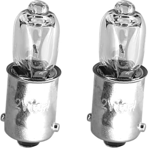 cyclingcolors 2x glühbirne 12V 23W BA9S glühlampe auto motorrad moped roller mofa