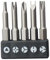 Screwdriver Bit Set, Torx Screwdriver Bit Set, Quick Release Shank, 5 Special-Shaped Screwdriver Bit Kit, U-Shaped Y-Type Triangle Inner Cross Three Points Screwdriver Bit Tool, for Workers