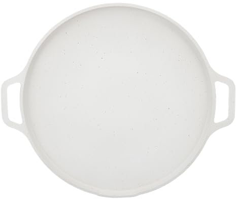 Nonstick Griddle Grill Pan,Korean BBQ Grill Non Stick Smokeless Circular Grill Pan Korean BBQ Plate Barbecue Grill Circular Frying Pan for Induction Gas Stove Electric Cooktop