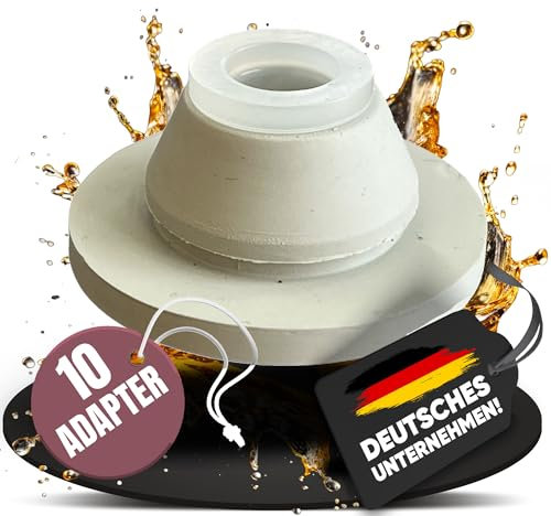 NEMT 10 Stück Adapterdichtung Stopfen für 5 Liter Partyfässer Dosen Gastrobedarf…