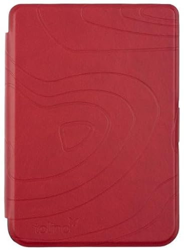 Tolino Shine - Tasche Slim - Dark red Texture