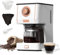 ZACHVO Filterkaffeemaschine Kaffeemaschine Filtermaschine 5 Tassen - Coffee Machine 650ml mit Glaskanne, Abnehmbaren Filter - Tropfstopp, Abschaltautomatik, 30min Warmhaltefunktion, 3 Brühmodus