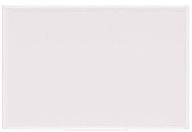 MAUL Whiteboard MAULprimo 60 x 90 cm | Magnettafel inkl. Ablageschale für Marker | Magnethaftend, beschriftbar und trocken abwischbar | Montage in Quer- und Hochformat | Weiß