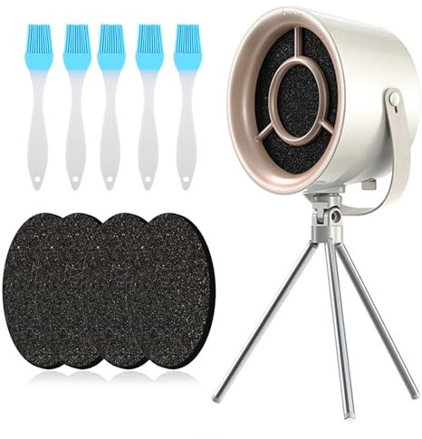 Portable Extractor Fan Kitchen, Mobile Range Hood With 3-Speed Exhaust Fan, Desktop Range Hood With Removable Filter Screen, For Kitchen Bbq Camping Motorhome