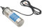 WindWilder 24V DC Tiefbrunnenpumpe 120W, Unterwasserpumpe mit 3m Kabellänge, Tauchpumpe Wasserpumpe für 12cm Durchmesser, Durchfluss 12L/min, Hub 70m, Max. Tauchbar 30m, 9.91x34.9cm, Silber (24, Volt)