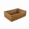Panera de mimbre rectangular 45 x 35 x 10 cm