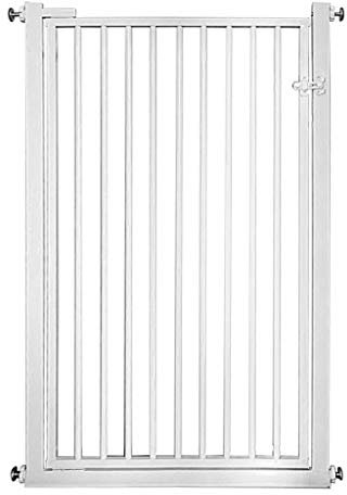 Sicherheits-Haustier-Laufgitter mit leicht zu öffnender Funktion, Druckmontage für sichere Installation, ideal für Kinder und Haustiere, 100 cm Höhe, Verlängerung für Treppen oder Baluster