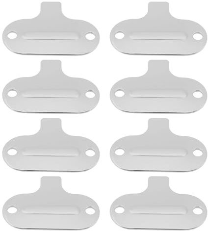 VGOL 8-teiliger 79544-Stichplattenschraubendreher für Nähmaschinen 30 X 22 Mm Edelstahl Kompatibel mit Haushaltsnähmaschinen