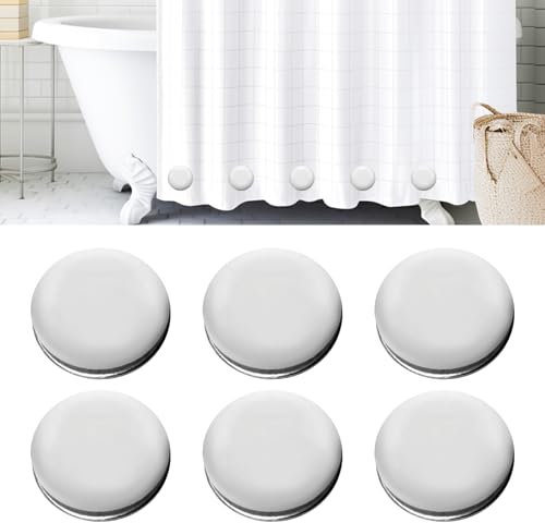 6 pezzi tenda da doccia, pesi, forti magneti per tende da doccia, per tende da doccia, peso