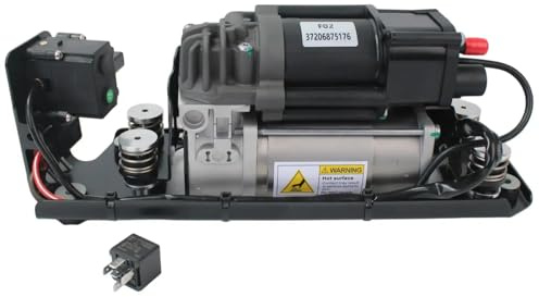 TVP Trade Vehicle Parts.co.uk Compatible With Air Suspension Compressor Pump & Valve Block BMW 5 7 Series F01 F02 F04 F07 F11