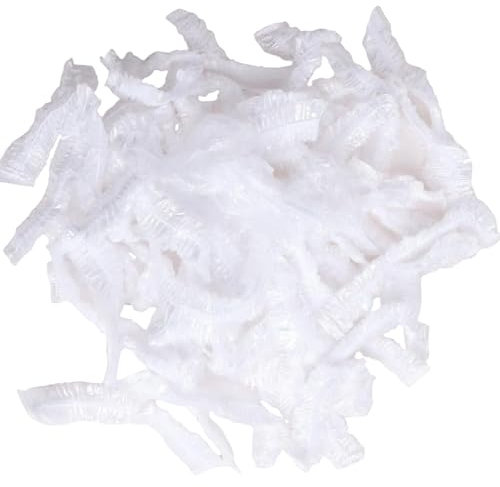 Disposable Shower Plastic Elastic Caps, Individually Wrapped for Women Kids Girls, Home Use, Hotel, Spa, and Hair Salon