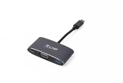 LMP USB-C (m) to VGA & USB 3.0 (f) & USB-C Charging, 15951
