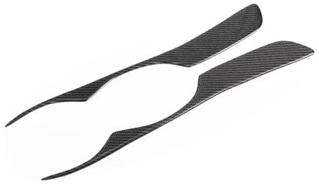 NEGRO 1 paar Scheinwerfer Augenlider Augenbraue Fit for Lexus IS 1998-2005 Auto Stil Carbon Faser Trim Auto Modifikation Rückleuchten-Augenlid