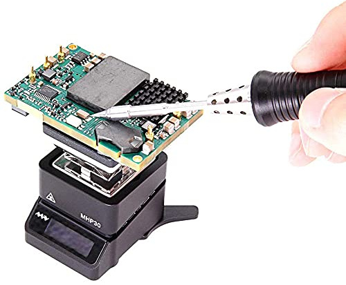 Mini Hot Plate Soldering Preheating Station with Built-in OLED Display, 60W Power, Multi Intelligent Modes for Efficient Soldering and Preheating