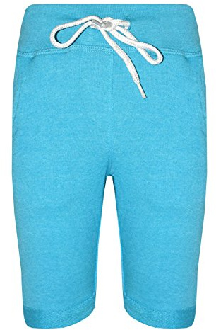 A2Z 4 Kids Boys Fleece Shorts Sportswear Activewear Casual Summer - Boys Fleece Shorts Aqua 11-12