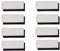 BLUELIRR Lot de 16 filtres Hepa pour aspirateurs Amibot Spirit H2O / Animal H2O
