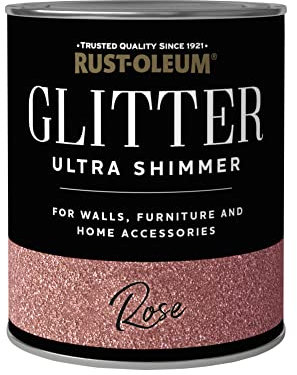 Rust-Oleum Glitter Paint Ultra Shimmer Rose Wall & Furniture Paint