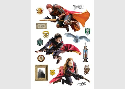 Harry Potter Kinderzimmer Wandstickers, Wandtattoo junge deko von AG Design 42,5 x 65 cm | ADK 1646