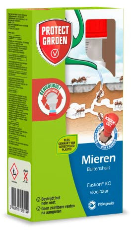 Protect Garden Fastion KO Flüssig Ameisenbekämpfungsmittel - 250ml - Flüssiges Ameisenpulver - Ameisenspray - Gut für bis zu 12 Ameisennester - Ergebnis innerhalb von 1 Stunde