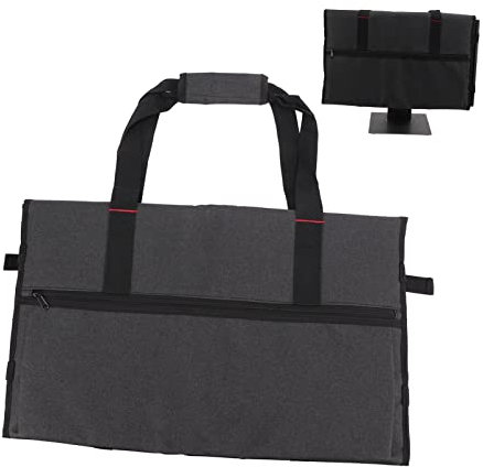 ANKROYU Housse de Transport pour Moniteur d'ordinateur de Bureau Sac de Protection pour écran Mobile avec Support pour Clavier et Souris Housse de Transport pour écran LCD 24 Pouces(Le Noir)