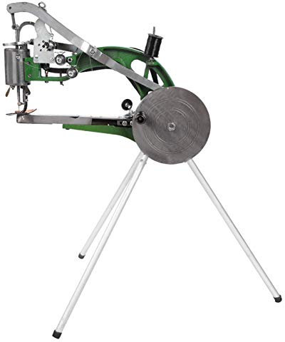 Ledernähmaschine, Hochleistungs-Metall-Schuhreparatur-Handnähmaschine Rostfreie und robuste halbautomatische Handschuhreparaturmaschine zum Reparieren von Schuhen, Mänteln, Hosen