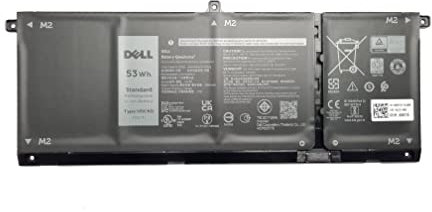 Dell Battery, 53WHR, 4 Cell, Lithium Ion, 09077G (Lithium Ion)