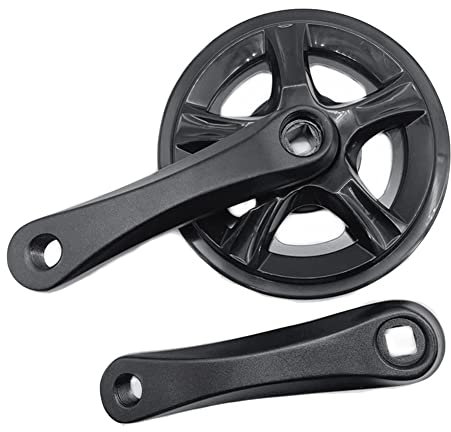 BAIRONG Kurbelgarnitur für Fahrrad, 32T, zusammenklappbare elektrische Kurbel für Fahrrad, Aluminiumlegierung, 127 mm, Fahrradzubehör