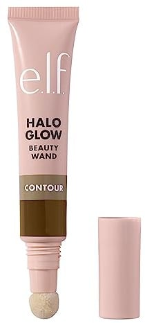 e.l.f. Halo Glow Beauty Konturenstift, flüssiger Konturstab für einen natürlich modellierten Look, stufenweise aufbaubare Formel, vegan und tierversuchsfrei, mittel/hellbraun (Medium/Tan)