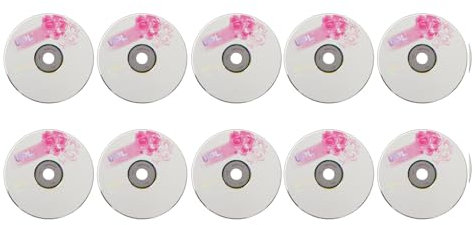 Hochgeschwindigkeits-52X-CD-R-Rohlinge – Einfach zu Verwendende Beschreibbare 730-MB-Discs | Zuverlässige Leere CDs Zum Speichern von Liedern, Digitalen Bildern und Fotos