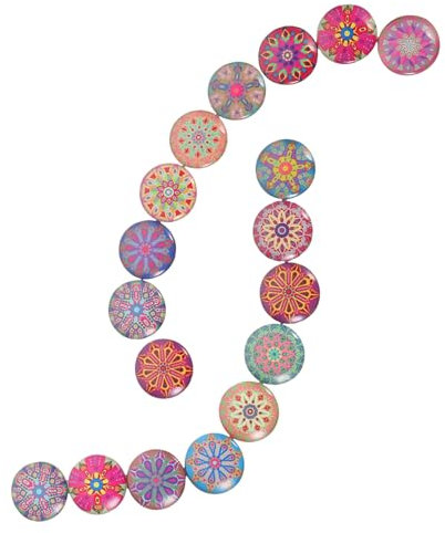 Mikinona 50pcs Refrigerator Magnets Decorative Magnets for Fridge Kitchen Decor