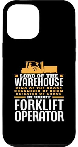 Hülle für iPhone 13 Pro Max Lord Of The Warehouse King Of The Goods Organizer Of Doom